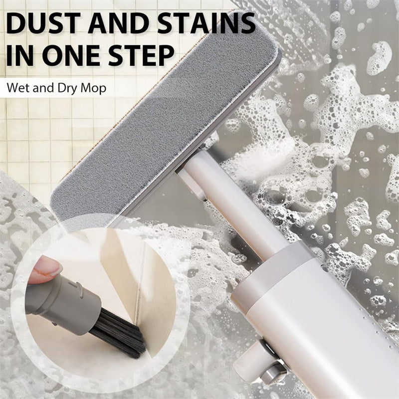 Portable Rotating Flat Mop