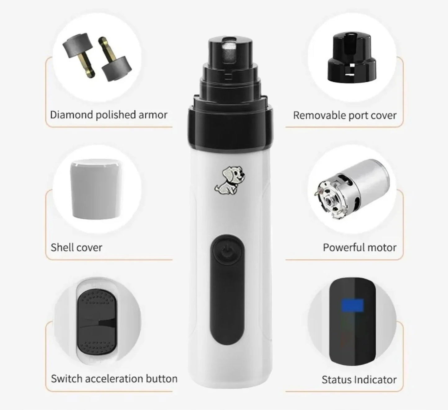 Say Goodbye to Nail Grinder Anxiety—Finally, a Pet Nail Grinder That Delivers!