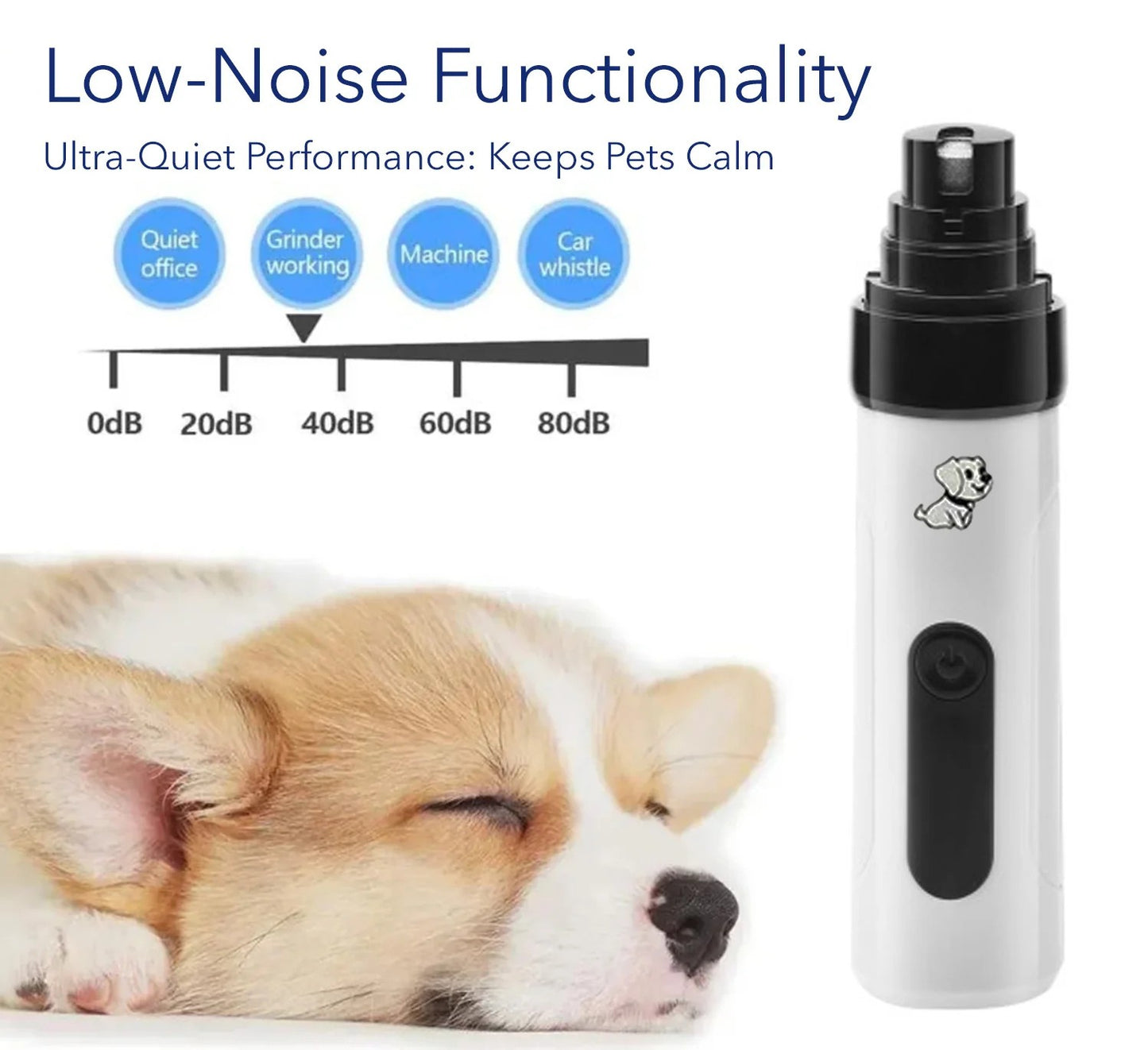 Say Goodbye to Nail Grinder Anxiety—Finally, a Pet Nail Grinder That Delivers!