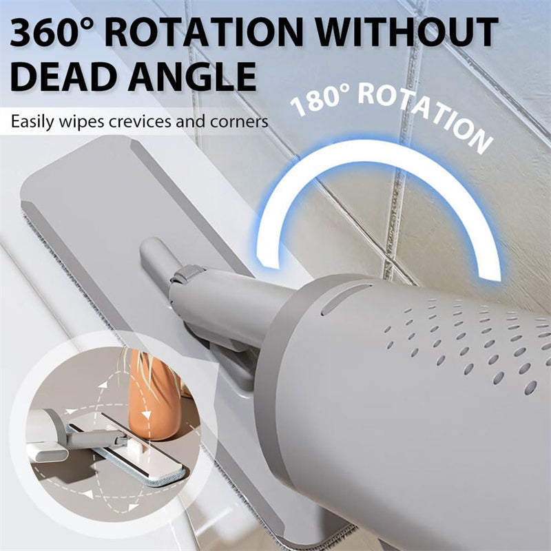 Portable Rotating Flat Mop