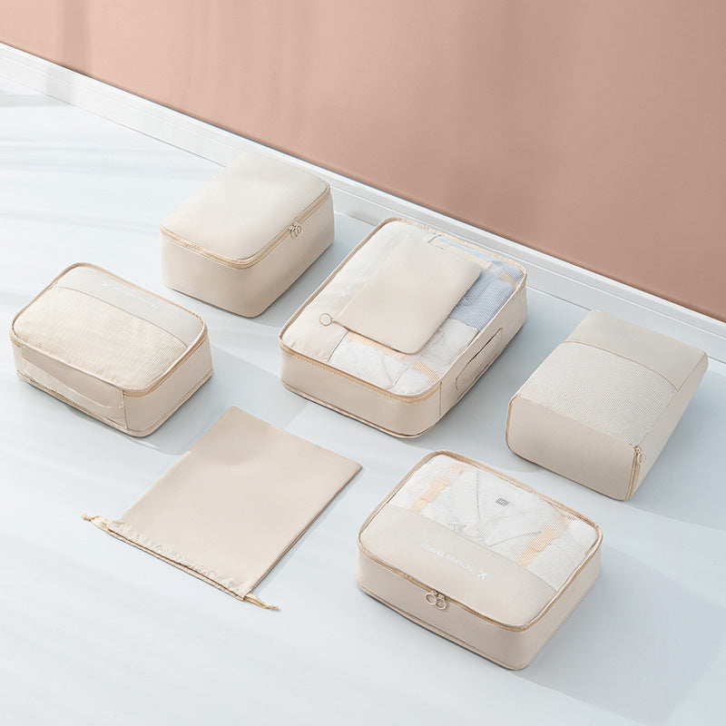 Organized Travel Cubes Set (7 pcs)
